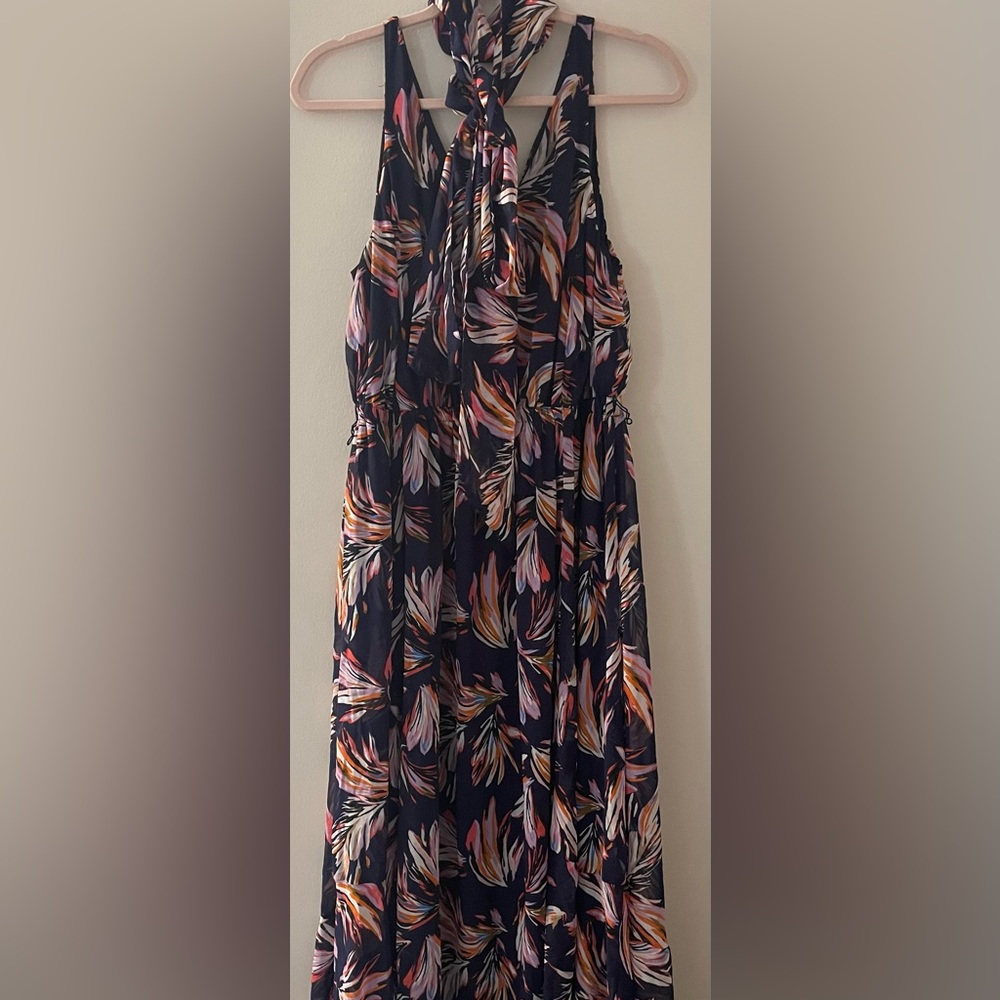 Lane Bryant patterned dress